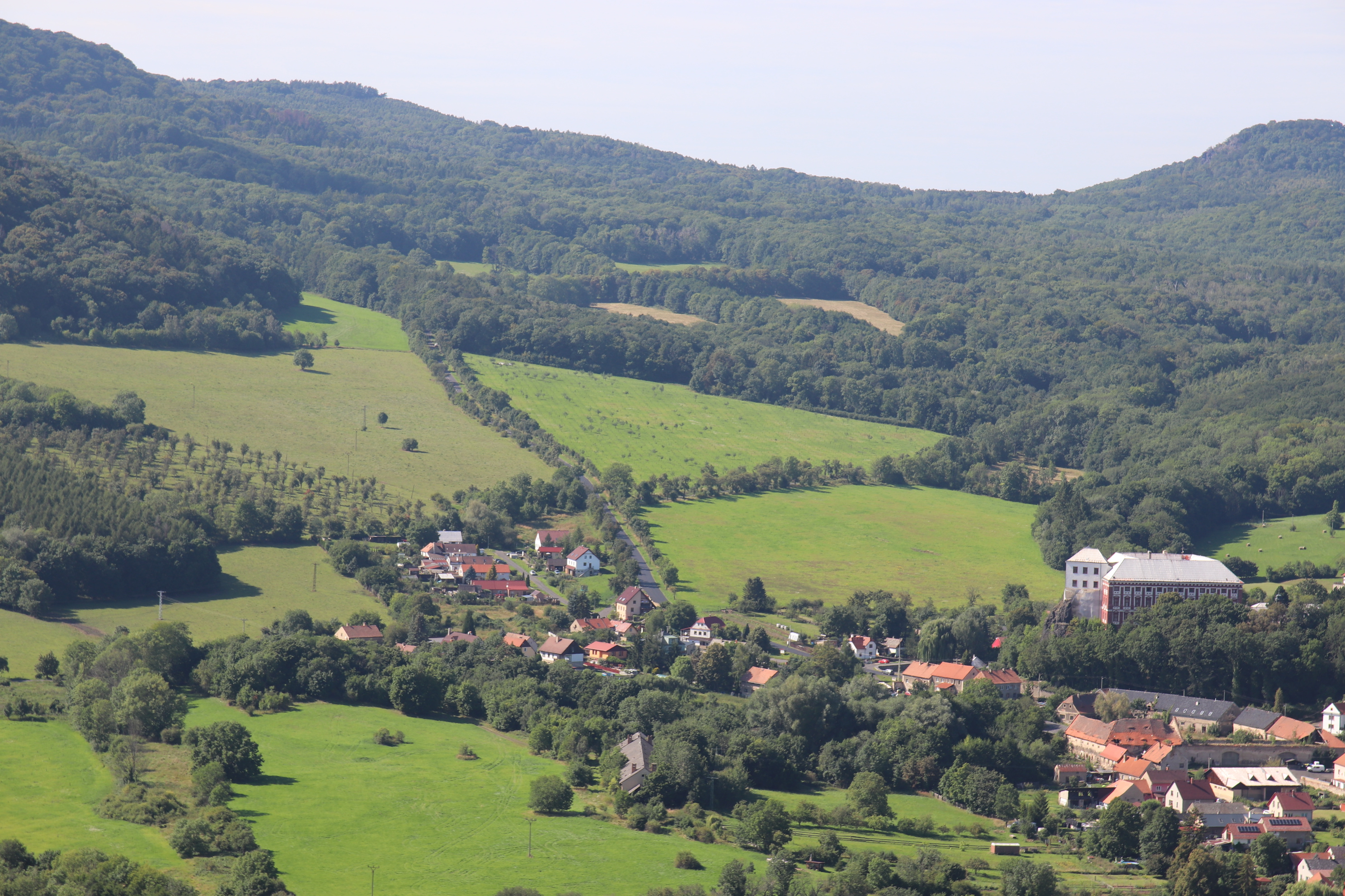 Krajina Českého středohoří.